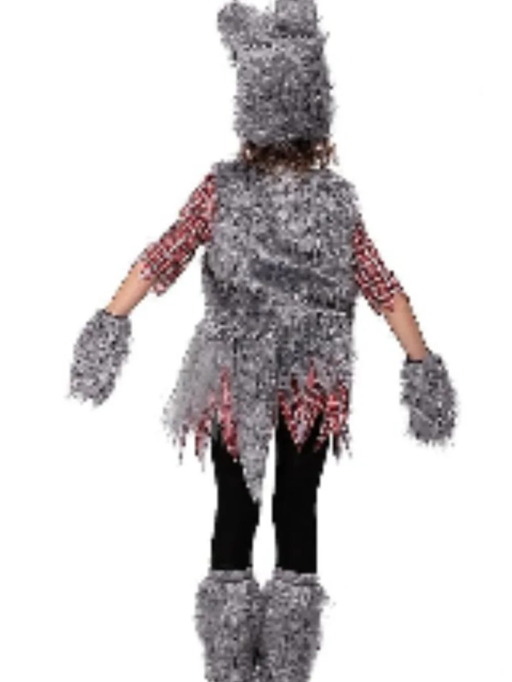 Girl's Halloween Werewolf Costume - Size: Small 5-7 Years